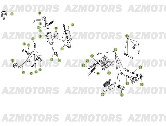 Freins Arriere Pi Ces Beta Neuves Pi Ces Beta Rr Enduro T